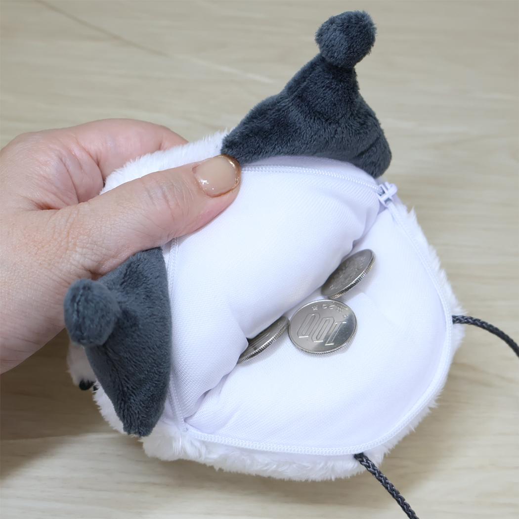 ぬいぐるみネックポーチ ポシェット クロミ バンザイシリーズ アリクイ サンリオ プレゼント