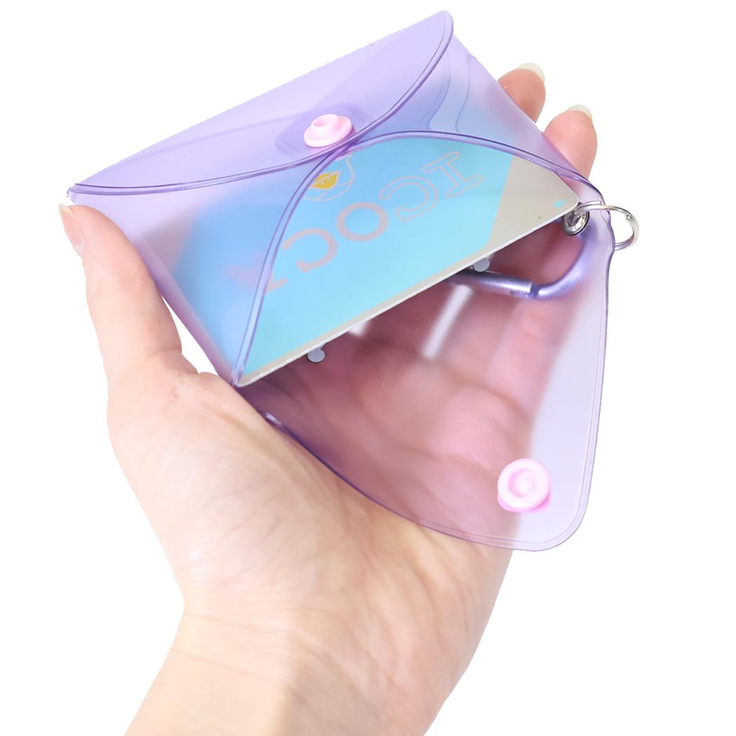 クロミ ミニポーチ カラビナ付きクリアポーチ サンリオ 小物入れ キャラクター グッズ メール便可 シネマコレクション