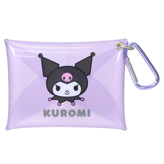 クロミ ミニポーチ カラビナ付きクリアポーチ サンリオ 小物入れ キャラクター グッズ メール便可 シネマコレクション