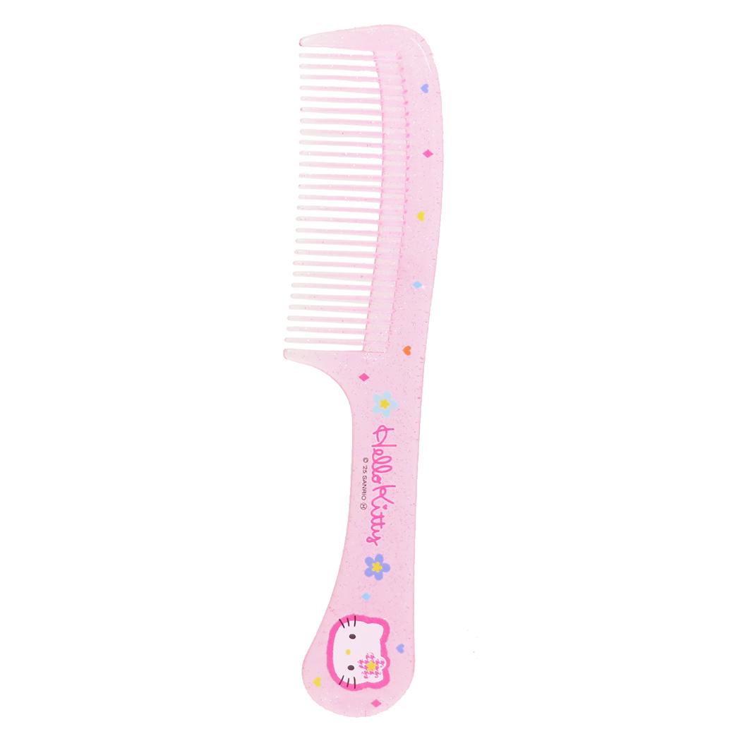 ラメ入りコーム くし ハローキティ カオハナ サンリオ ヘアブラシ メール便可