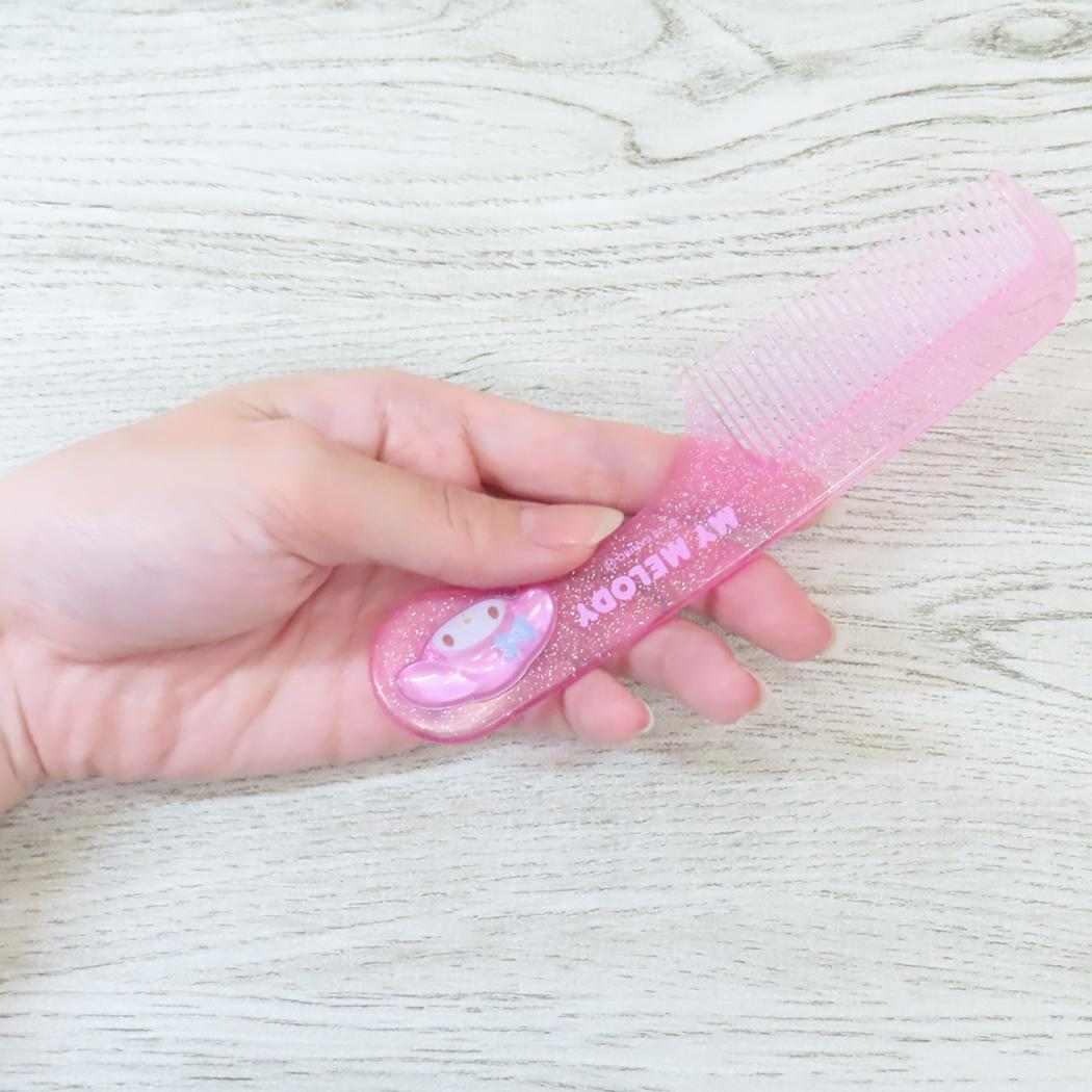 フラットコーム くし マイメロディ サンリオ ヘアブラシ メール便可