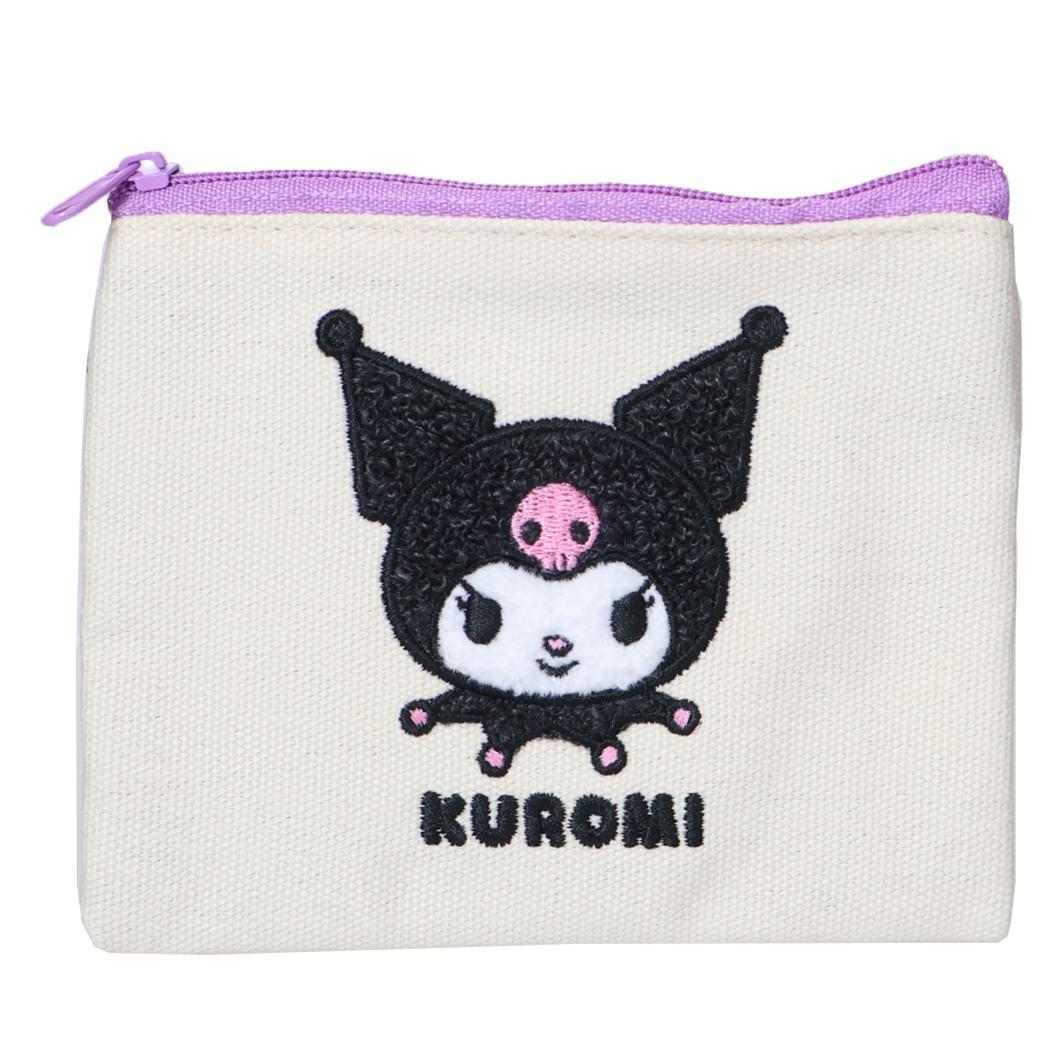 クロミ ミニポーチ 帆布フラットミニポーチ サンリオ 小物入れ キャラクター グッズ メール便可 シネマコレクション