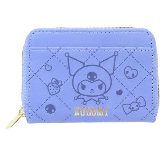 型押し財布 小銭入れ クロミ サンリオ カード＆コインケース メール便可