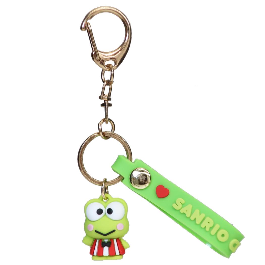 サンリオキャラクターズ キーリング マスコット付きキーホルダー けろけろけろっぴ Sanrio