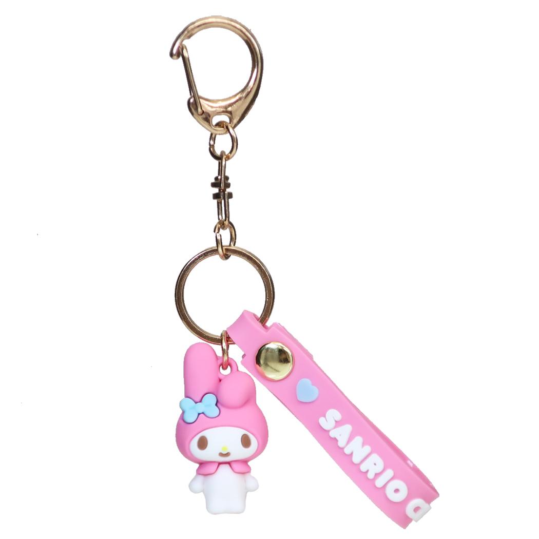 サンリオキャラクターズ キーリング マスコット付きキーホルダー マイメロディ Sanrio