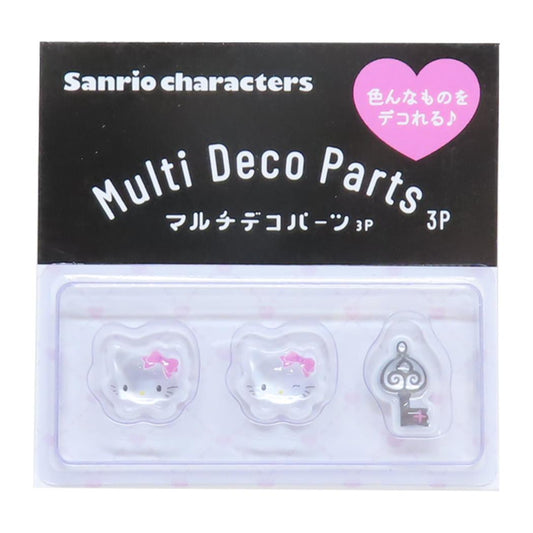 チャーミーキティ ネイルパーツ マルチデコパーツ3P サンリオ
