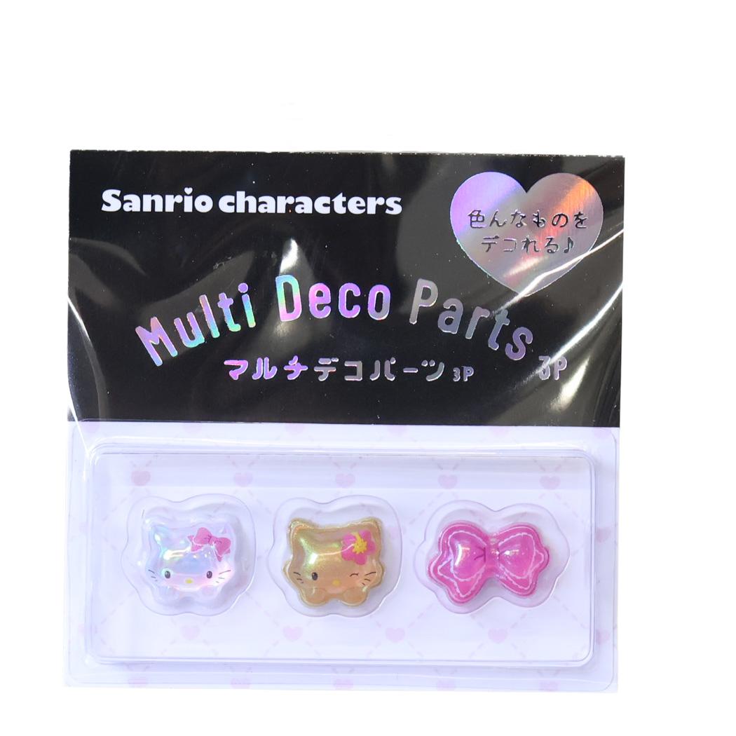 サンリオキャラクターズ ネイルパーツ マルチデコパーツ 3P チャーミーキティ Sanrio