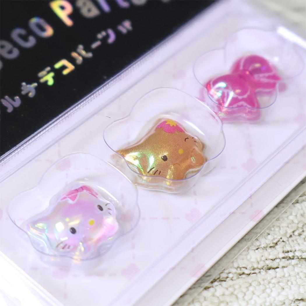 サンリオキャラクターズ ネイルパーツ マルチデコパーツ 3P チャーミーキティ Sanrio