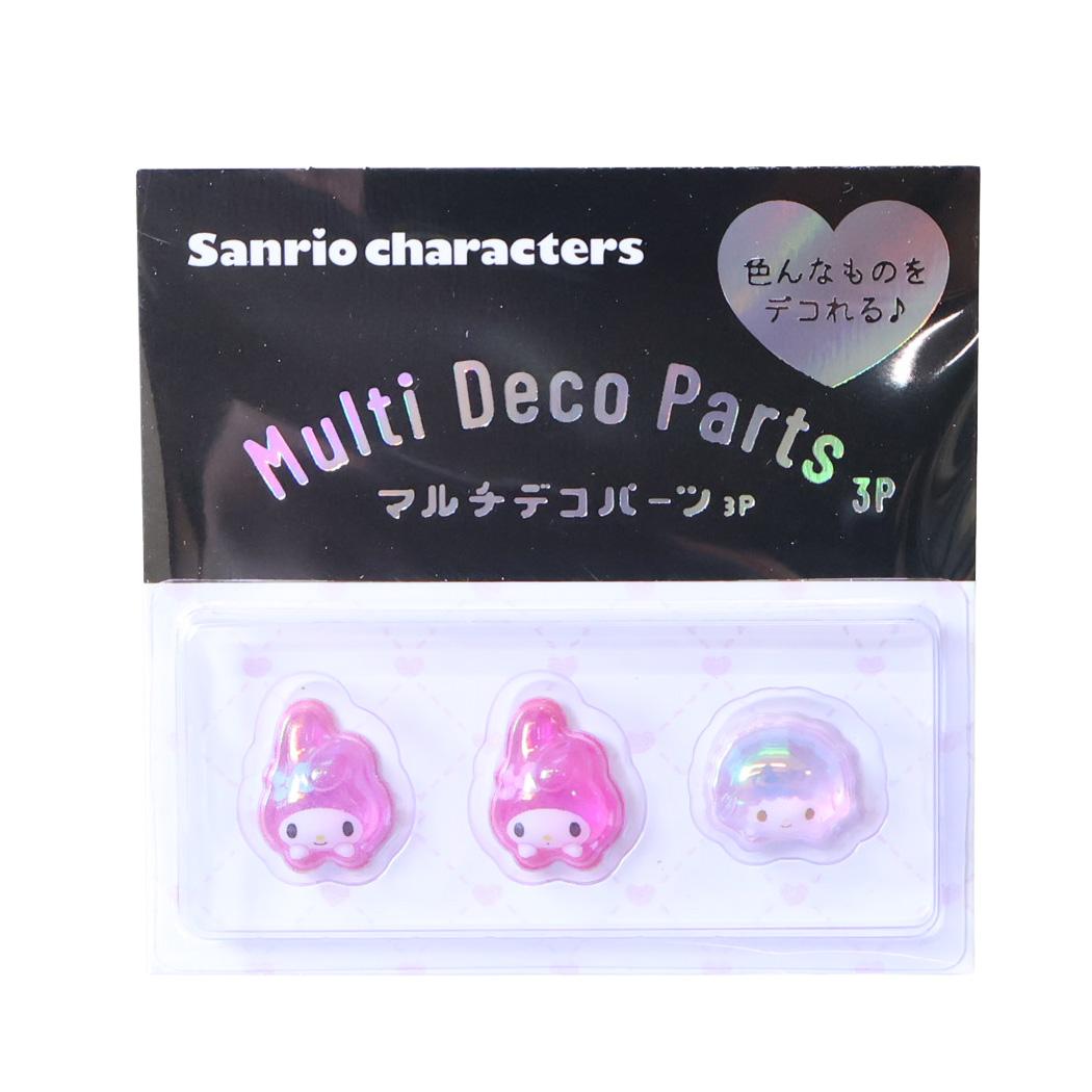 サンリオキャラクターズ ネイルパーツ マルチデコパーツ 3P マイメロディ Sanrio