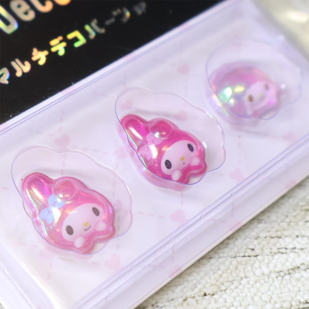 サンリオキャラクターズ ネイルパーツ マルチデコパーツ 3P マイメロディ Sanrio