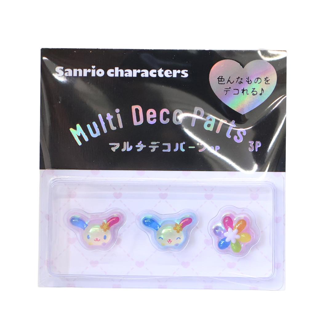 サンリオキャラクターズ ネイルパーツ マルチデコパーツ 3P ウサハナ Sanrio