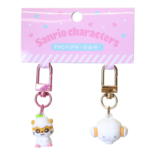 サンリオキャラクターズ キーリング PVCペアキーホルダー コロコロクリリン こぎみゅん Sanrio
