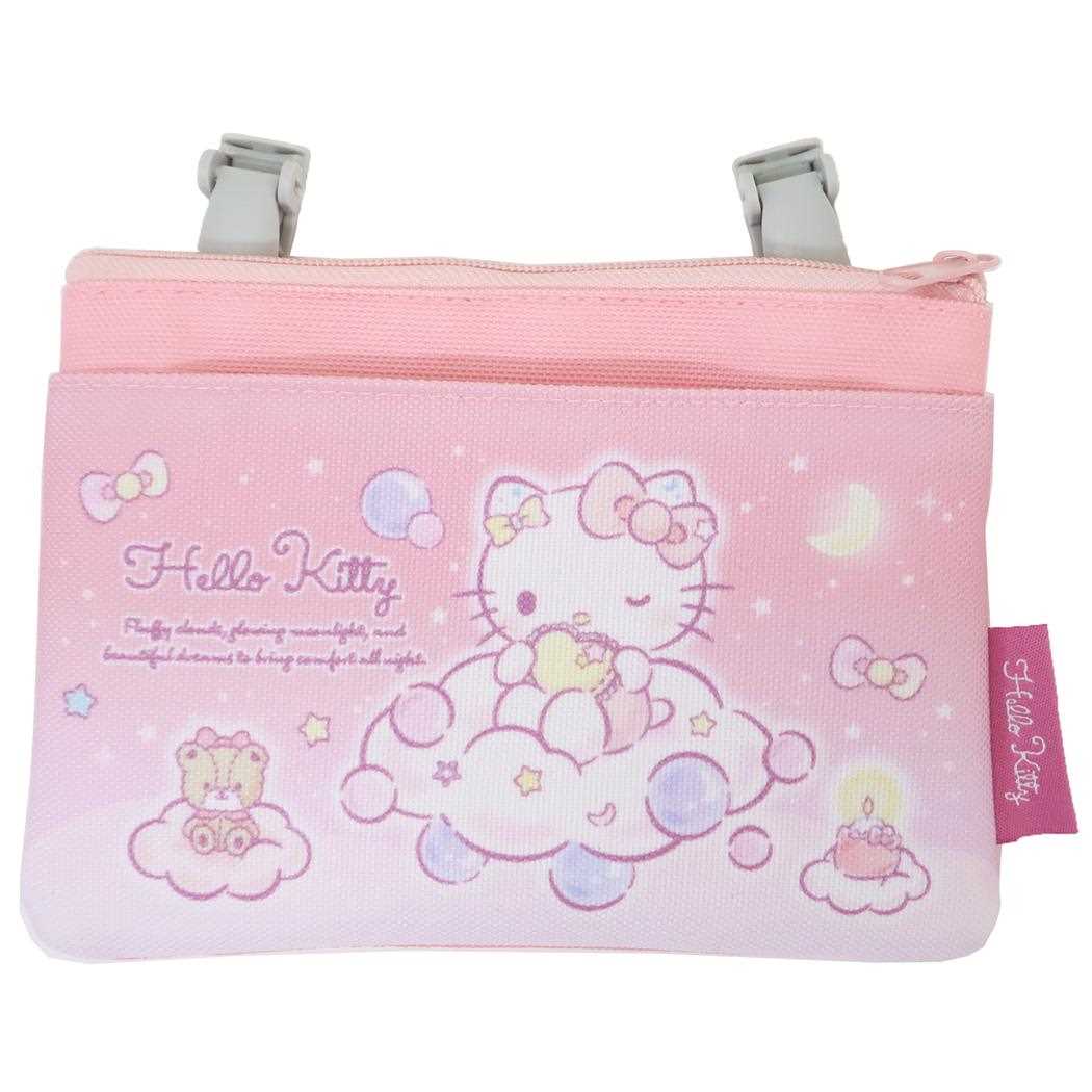 ポケットポーチ クリップポケット ハローキティ サンリオ ケイカンパニー キッズポシェット メール便可