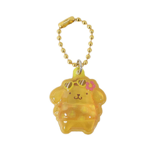 サンリオキャラクターズ キーホルダー ぷっくりったいプチボールチェーン ポムポムプリン Sanrio