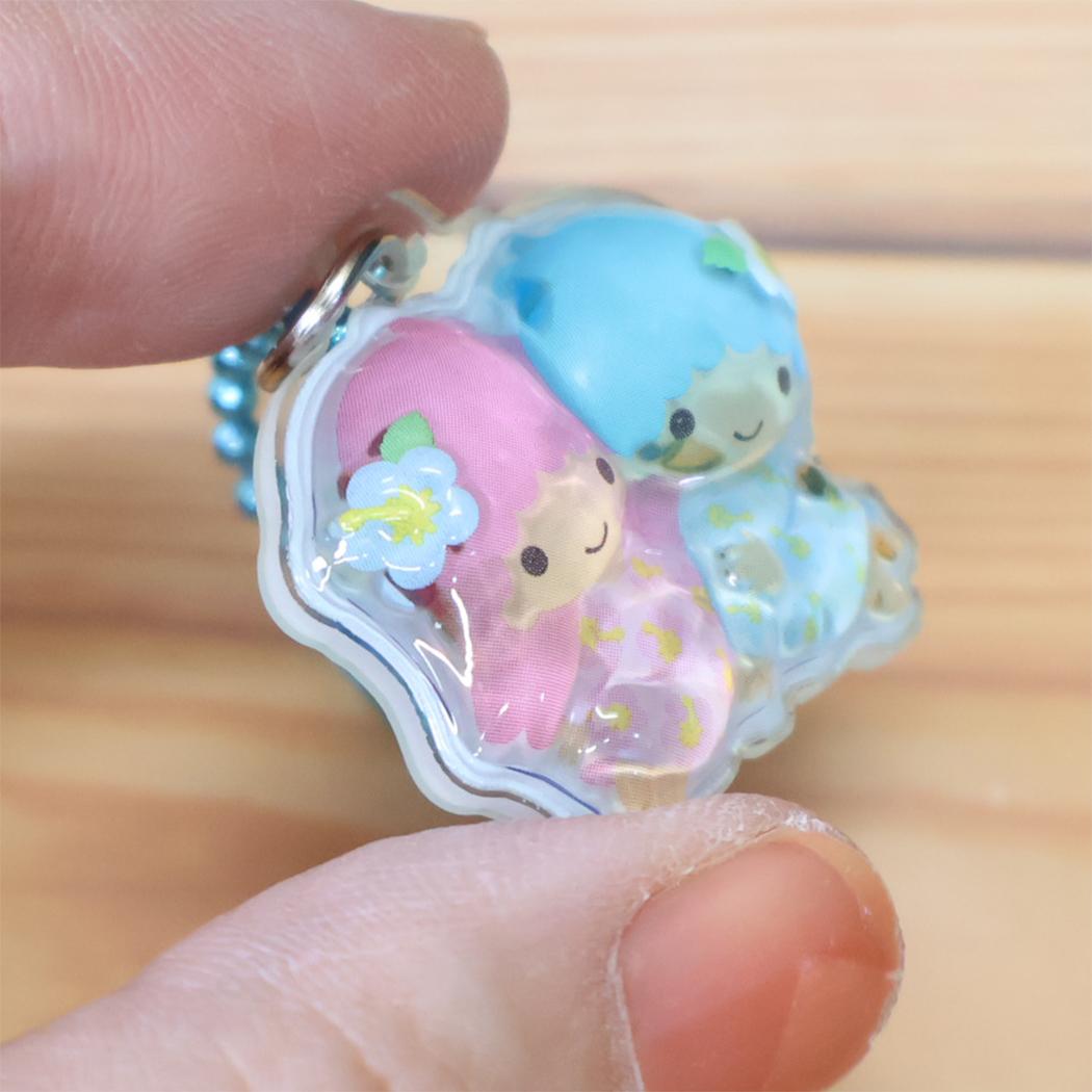 サンリオキャラクターズ キーホルダー ぷっくりったいプチボールチェーン リトルツインスターズ Sanrio