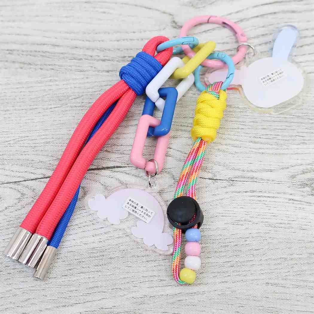 ストラップチャーム キーチャーム ウサハナ サンリオ バッグチャーム メール便可