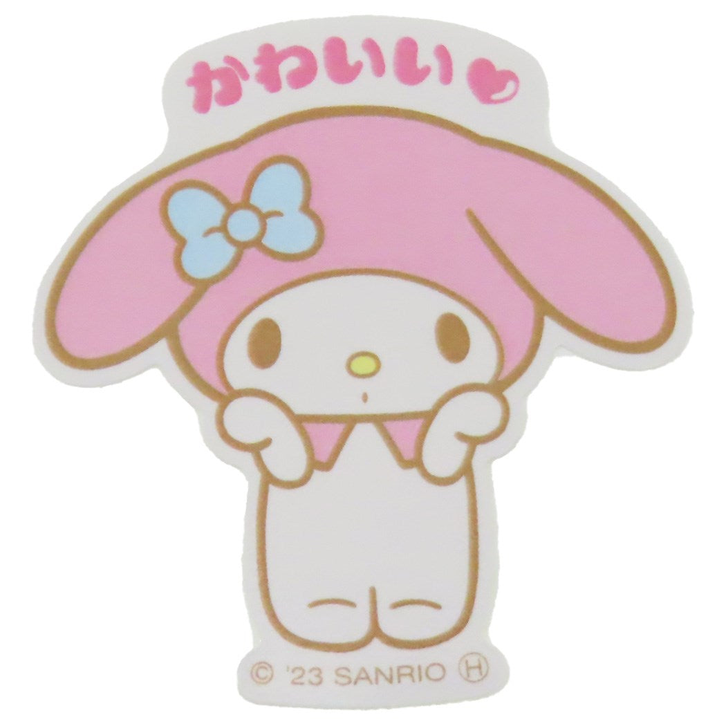 ステッカー シール マイメロディ サンリオ ケイカンパニー デコレーション ギフト かわいい メール便可