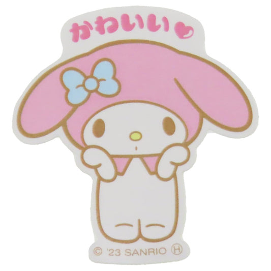 ステッカー シール マイメロディ サンリオ ケイカンパニー デコレーション ギフト かわいい メール便可