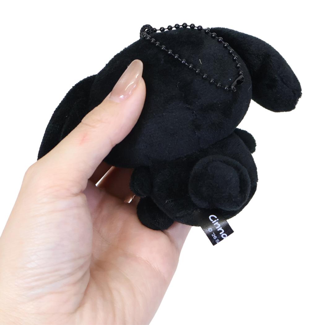 シナモロール マスコット ボールチェーンマスコット モノクロシリーズ サンリオ プレゼント かわいい ミニぬいぐるみ キャラクター グッズ シネマコレクション