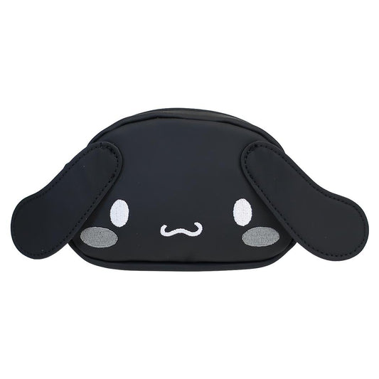 シナモロール コスメポーチ フェイスポーチ モノクロシリーズ サンリオ 化粧ポーチ 小物入れ キャラクター グッズ シネマコレクション