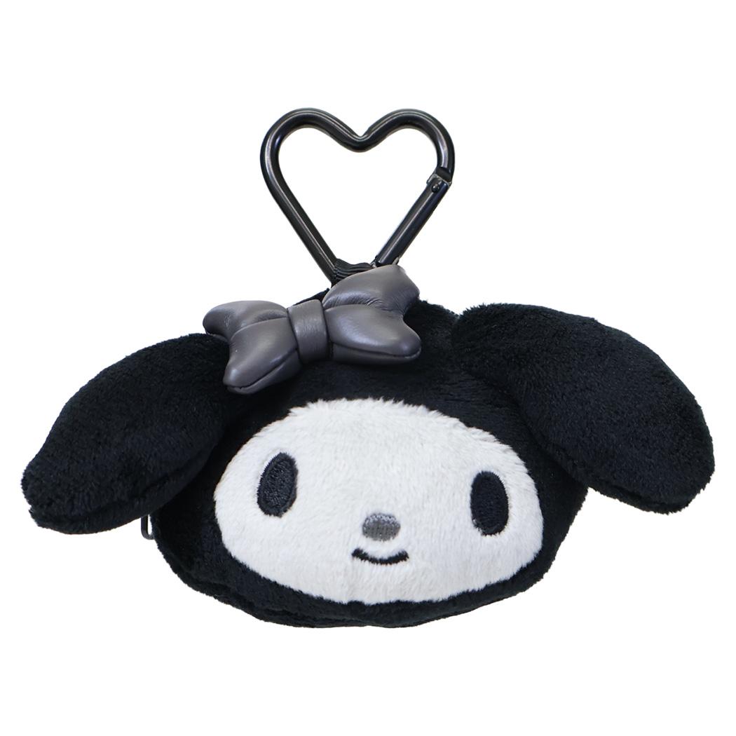 マイメロディ コインケース 小銭入れ モノクロシリーズ サンリオ ぬいぐるみミニポーチ キャラクター グッズ シネマコレクション