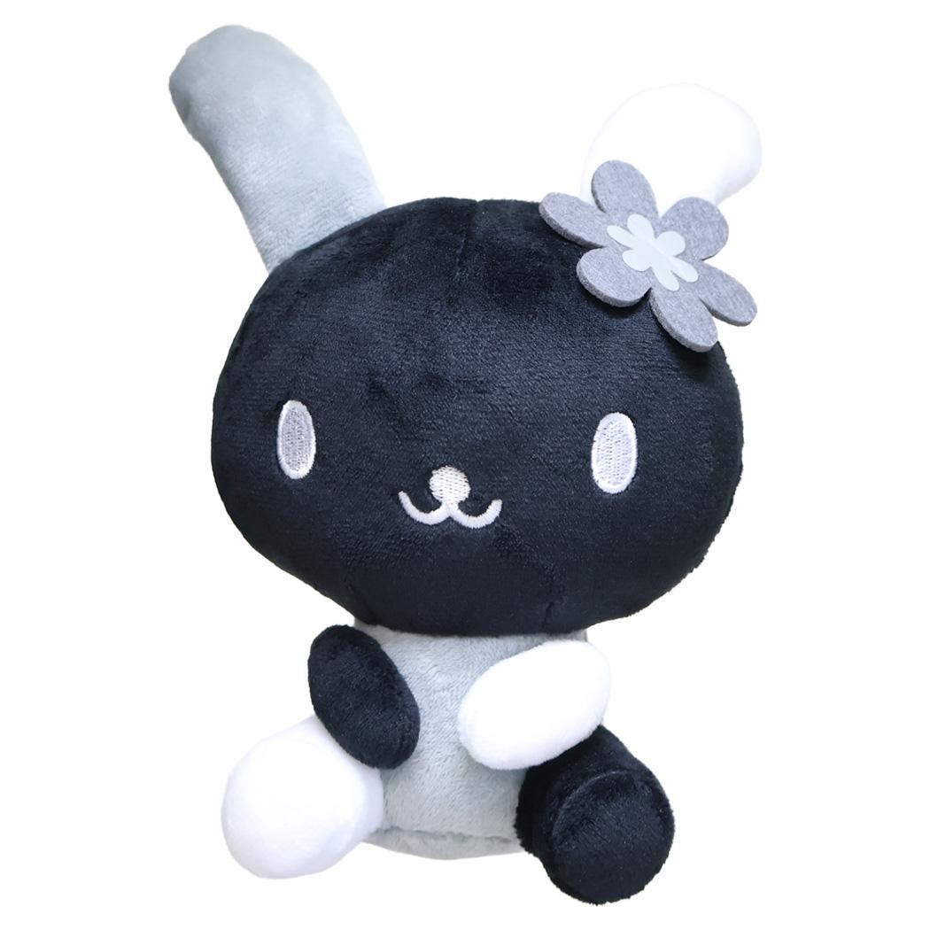 ウサハナ ぬいぐるみ プラッシュドール モノクロシリーズ サンリオ プレゼント キャラクター グッズ シネマコレクション