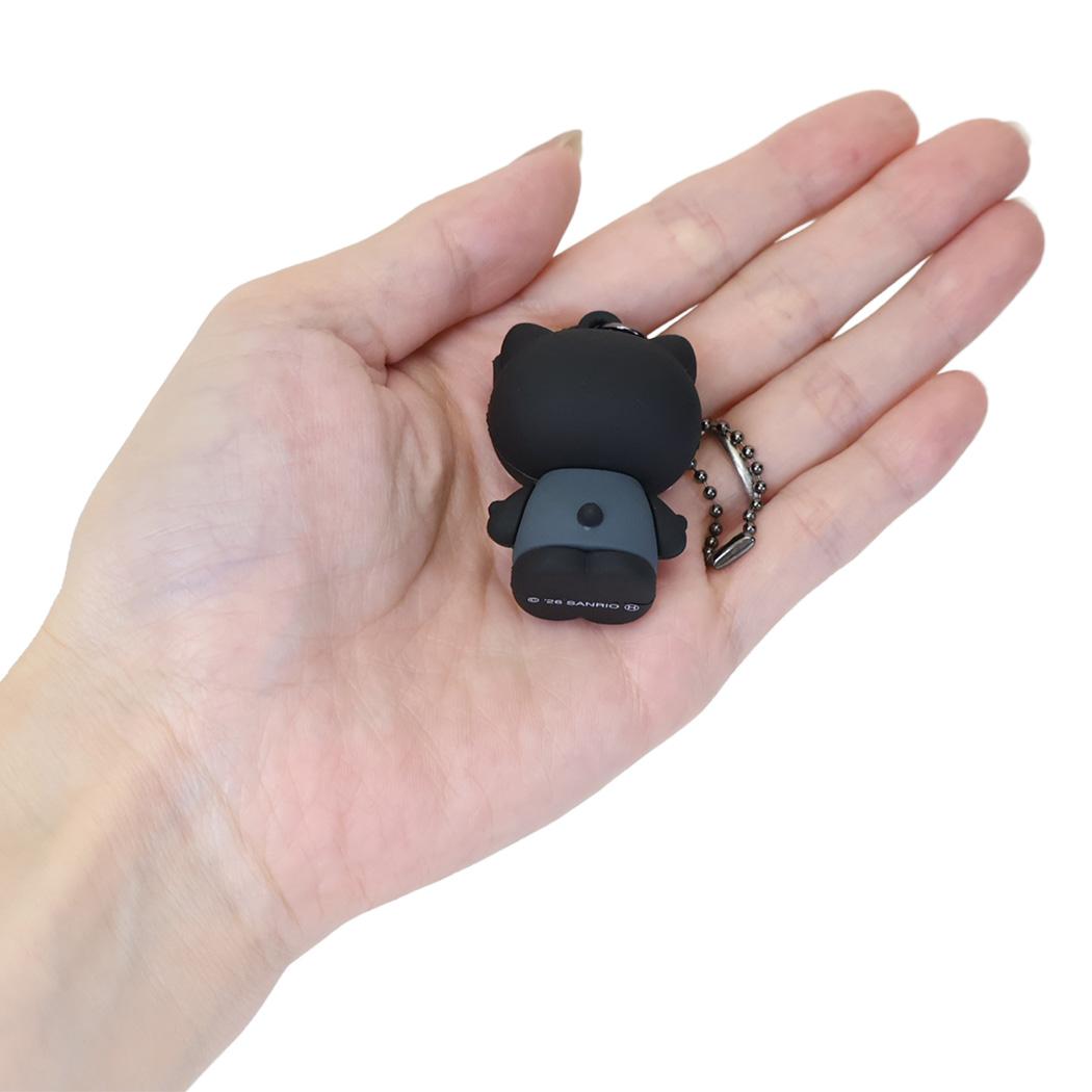 ハローキティ キーホルダー PVCマスコット モノクロシリーズ サンリオ プレゼント キャラクター グッズ メール便可 シネマコレクション