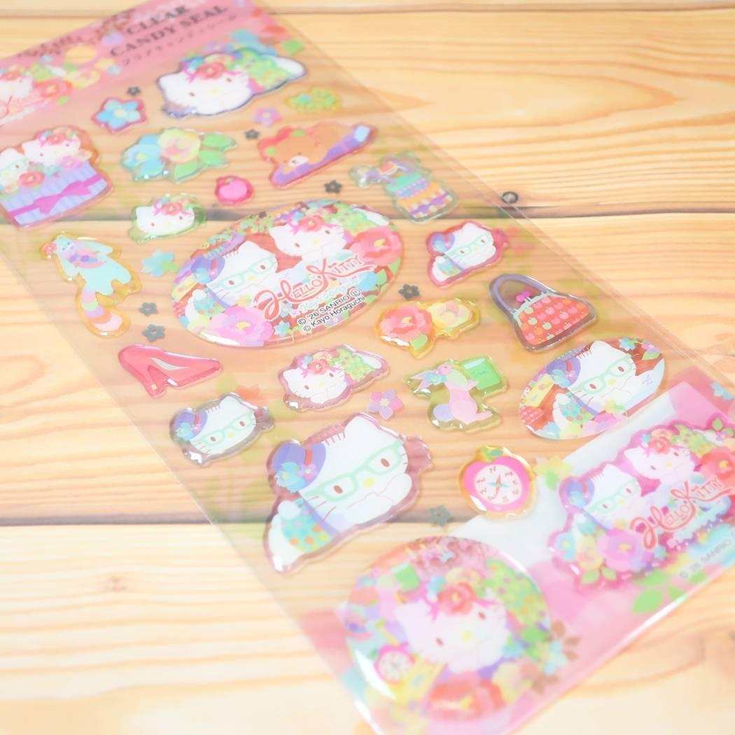 サンリオ シールシート クリアキャンディシール ハローキティ・ディアダニエル sanrio