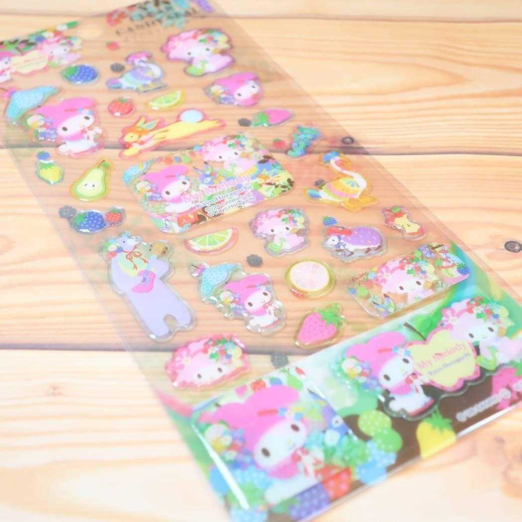 サンリオ シールシート クリアキャンディシール マイメロディ sanrio