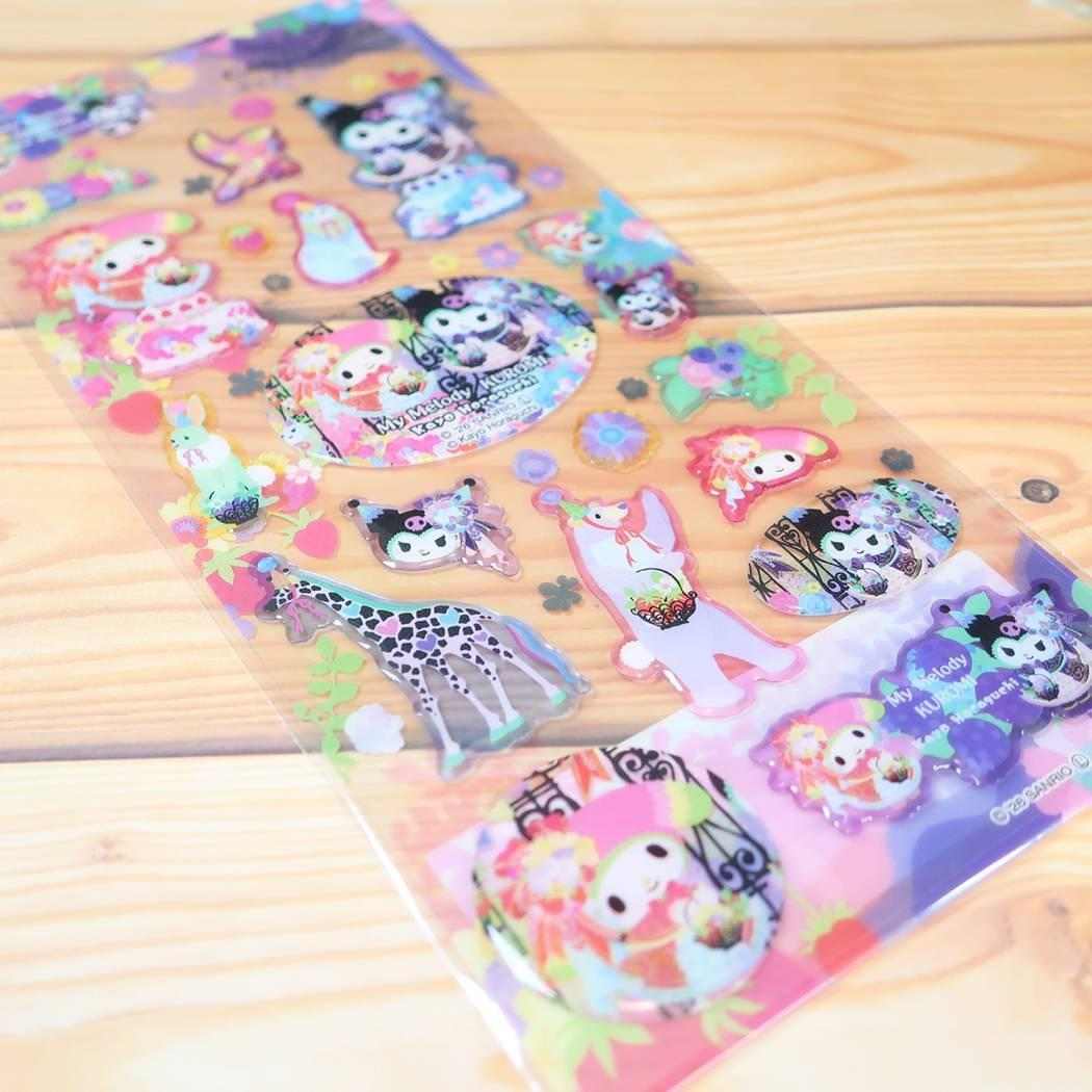 サンリオ シールシート クリアキャンディシール マイメロディ・クロミ sanrio