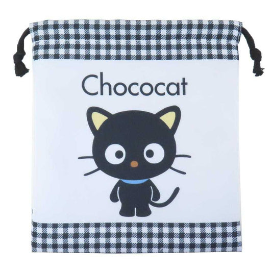 きんちゃくポーチ 巾着袋 チョコキャット サンリオ 新学期準備雑貨 小物入れ メール便可
