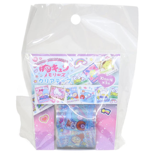 クリアテープ デコテープ サンリオキャラクターズ 胸キュンメモリーズ Ｂ サンリオ デコシール