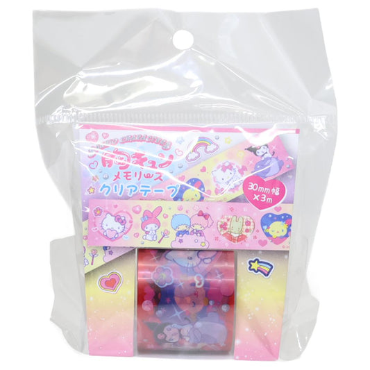 クリアテープ デコテープ サンリオキャラクターズ 胸キュンメモリーズ Ｃ サンリオ デコシール