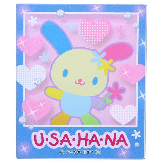 ダイカットアクリルマグネット 磁石 ウサハナ 胸キュンメモリーズ サンリオ 事務用品 プチギフト メール便可