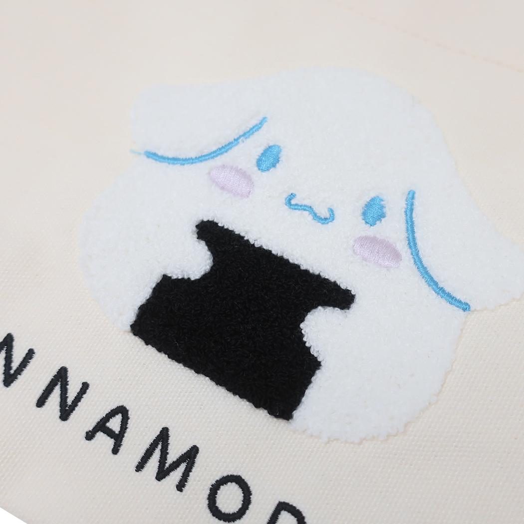 帆布ミニトート 相良刺繍 ランチバッグ シナモロール おにぎりシリーズ サンリオ ケイカンパニー お弁当かばん