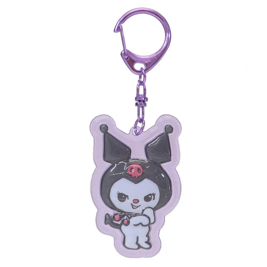 ぷっくりったいキーホルダー キーリング スイマーxサンリオキャラクターズ クロミ SWIMMER ケイカンパニー プレゼント メール便可