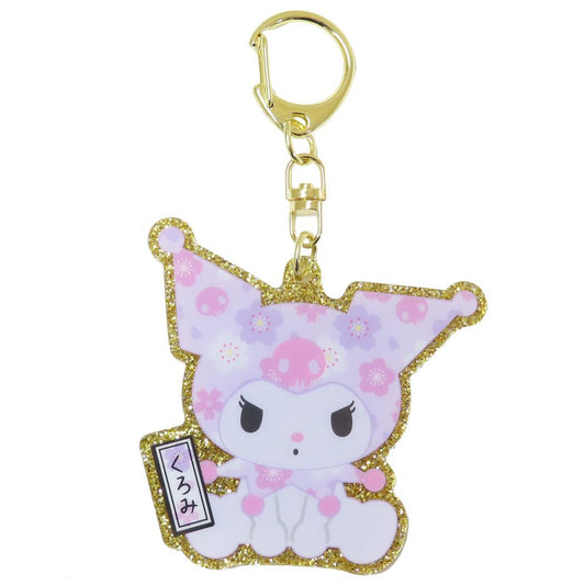 アクリルキーホルダー キーリング クロミ 和雑貨シリーズ サンリオ ケイカンパニー アクキー メール便可