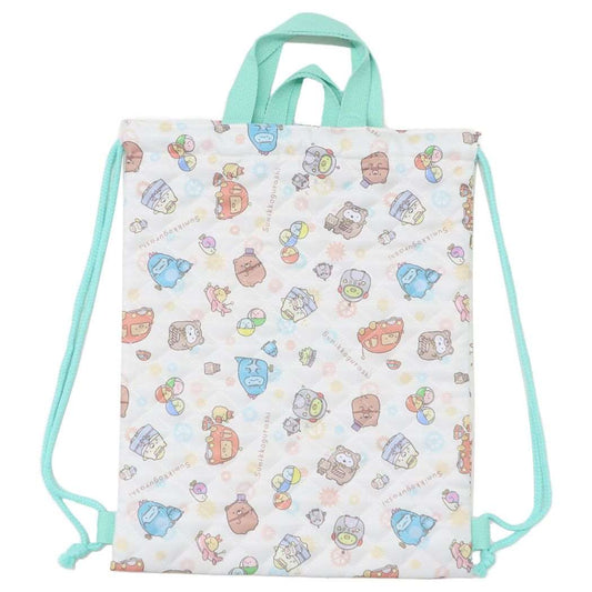 体操服かばん ナップサック すみっコぐらし ツギハギ工場のふしぎなコ サンエックス ケイカンパニー 新学期準備雑貨 メール便可