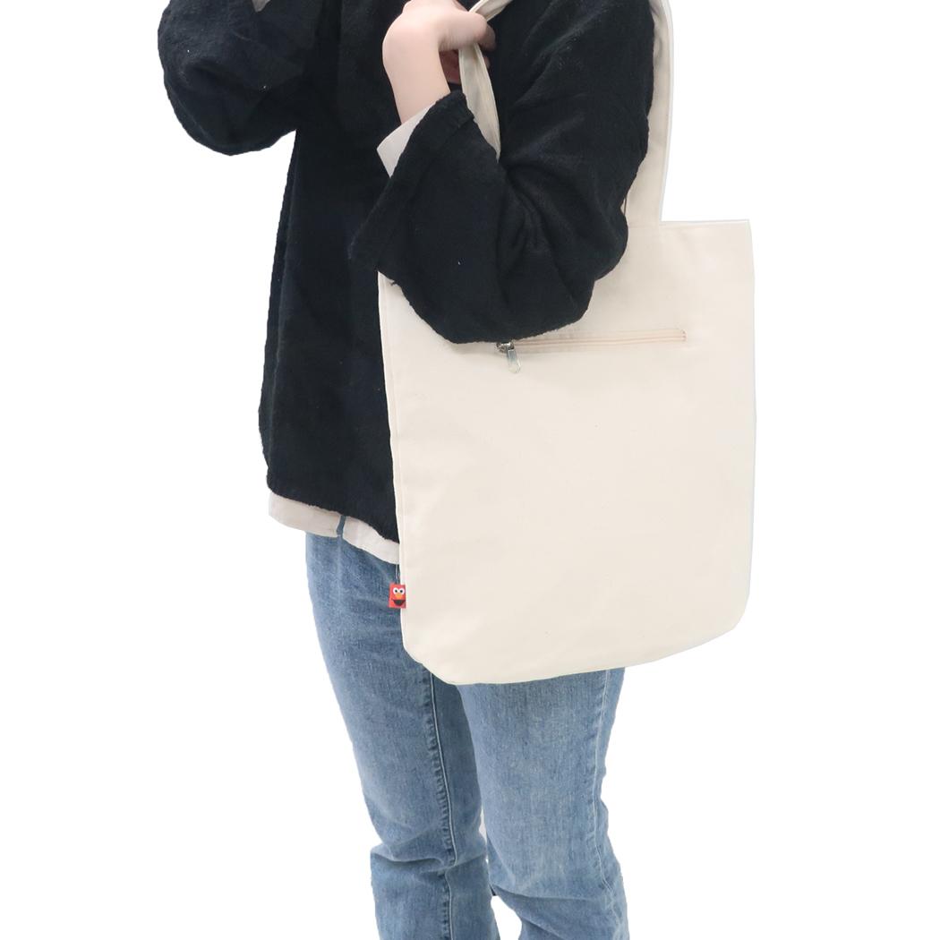 帆布トート トートバッグ セサミストリート エルモ 手提げかばん