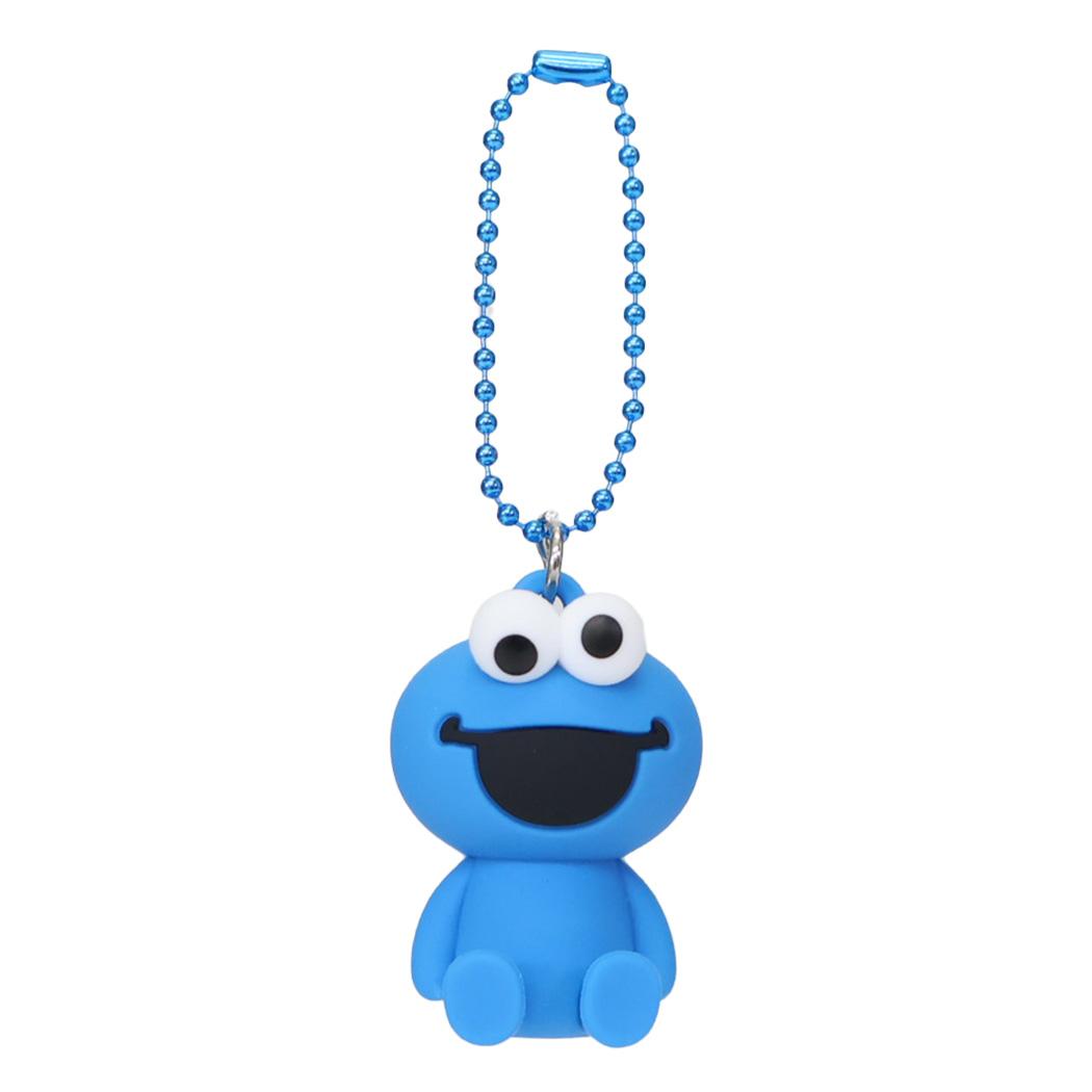 セサミストリート キーホルダー PVCマスコット クッキーモンスター