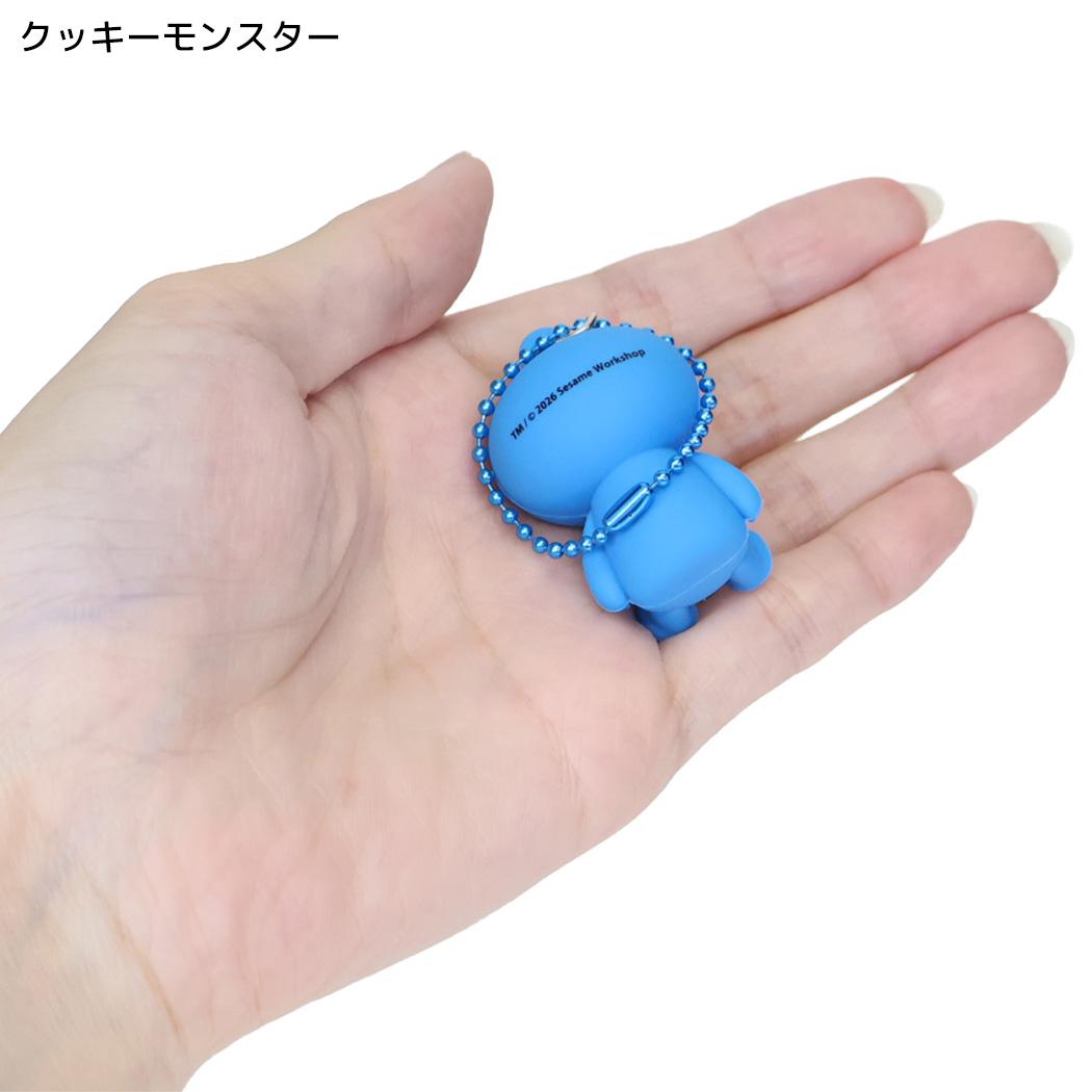 セサミストリート キーホルダー PVCマスコット クッキーモンスター