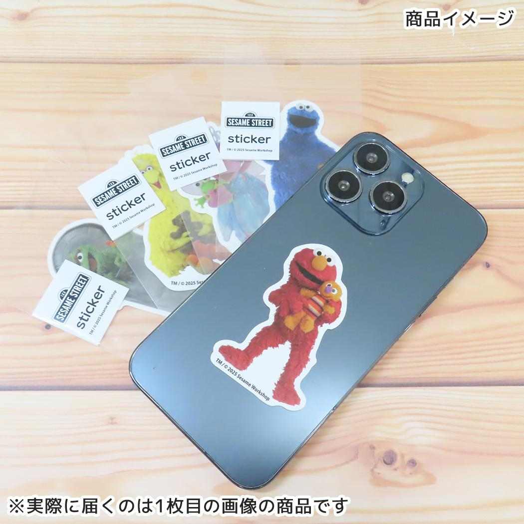 ステッカー ダイカットシール セサミストリート オスカー デコシール メール便可