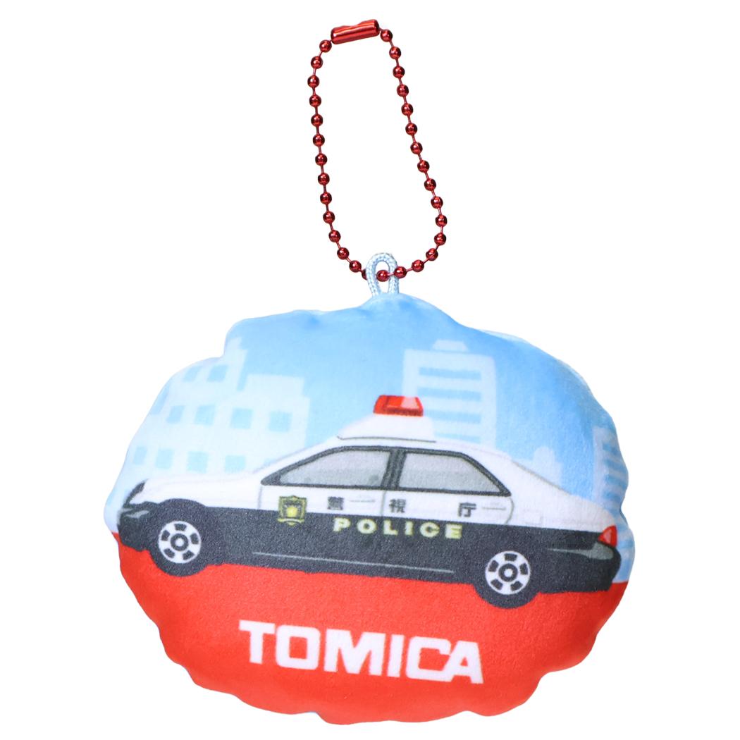 トミカ マスコット もっちりボールチェーンマスコット パトロールカー TOMICA