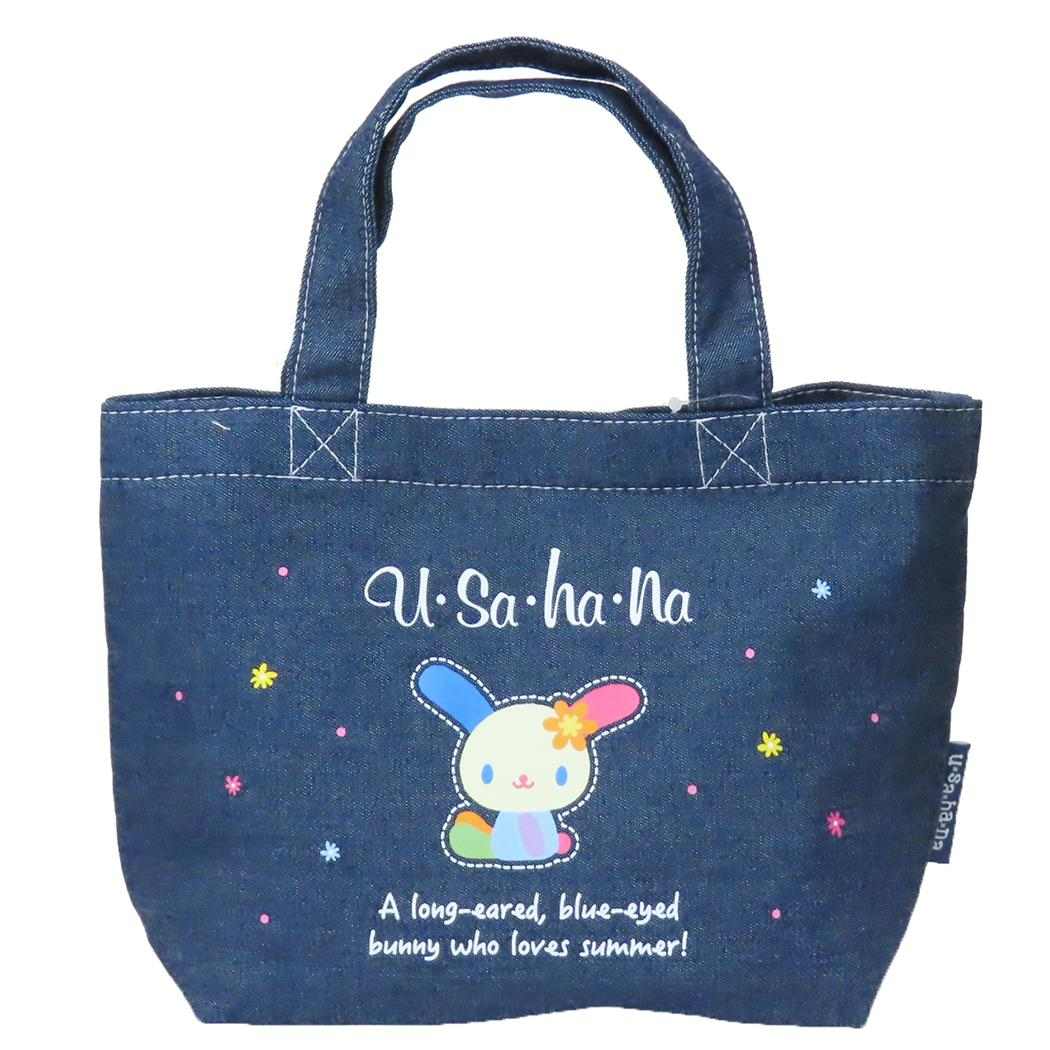ミニトート ランチバッグ ウサハナ サンリオ お弁当かばん メール便可