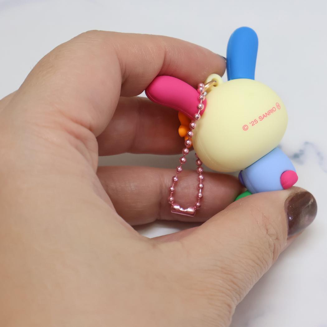 PVCマスコット キーホルダー ウサハナ サンリオ プレゼント メール便可