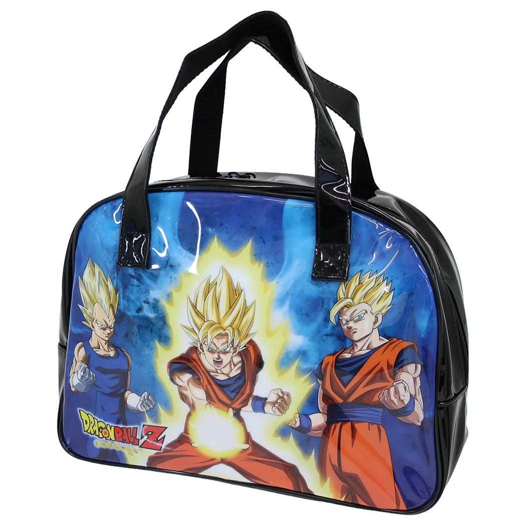 ドラゴンボールZ プールバッグ ボストンバッグ クロ マルヨシ ビニールボストンバッグ 海プール レジャー用品 ビーチバッグ アニメキャラクター グッズ シネマコレクション