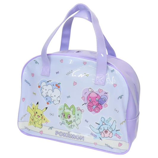 ボストンバッグ プールバッグ ポケットモンスター パープル ポケモン マルヨシ 海プール レジャー用品 女の子
