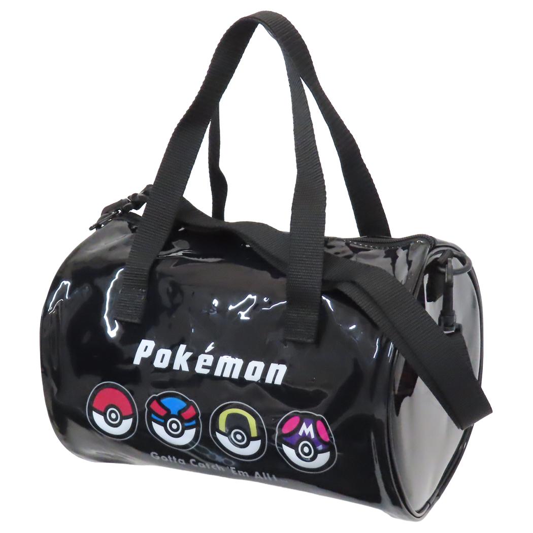 ロールボストン プールバッグ ポケットモンスター クロ モンスターボール ポケモン マルヨシ 海プール レジャー用品 男の子