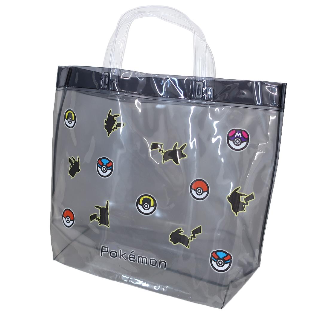 ポケットモンスター ビニールバッグ プールバッグ クロモンスターボール ポケモン マルヨシ 海プール レジャー用品 キャラクター グッズ メール便可 シネマコレクション