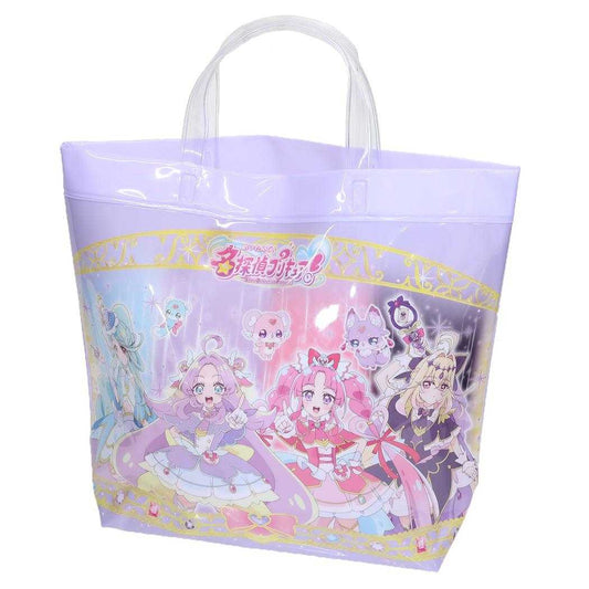 名探偵プリキュア！ ビニールバッグ プールバッグ マルヨシ 海プール レジャー用品 アニメキャラクター グッズ メール便可 シネマコレクション